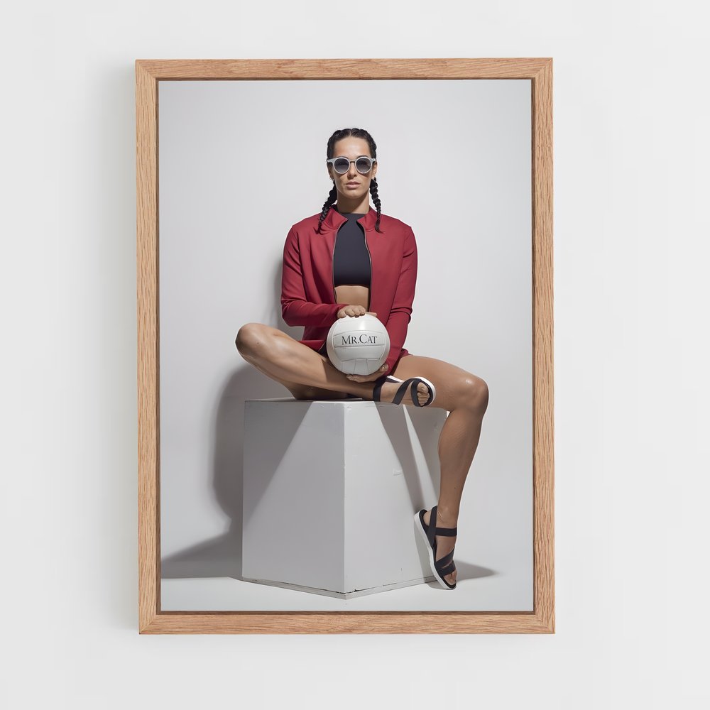 Poster Sur le Sommet – affiche Beach-volley (vue 4)